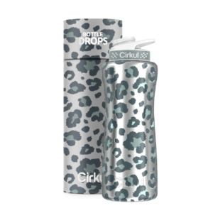 Limited Edition: 32oz. Silver Leopard Stainless Steel Bottle & Lid